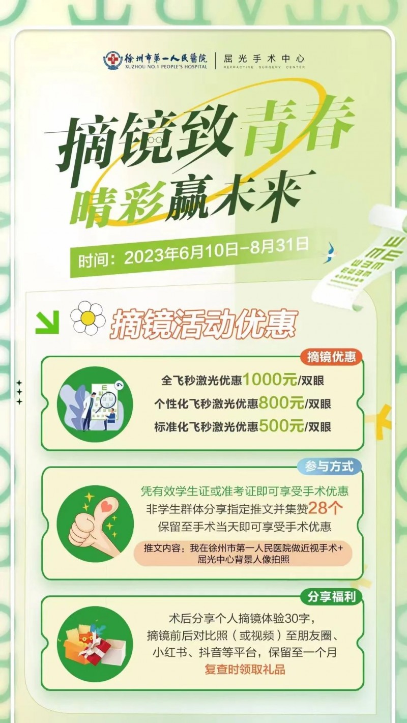 三甲醫(yī)院又迎“摘鏡熱潮”，專屬福利持續(xù)進(jìn)行中